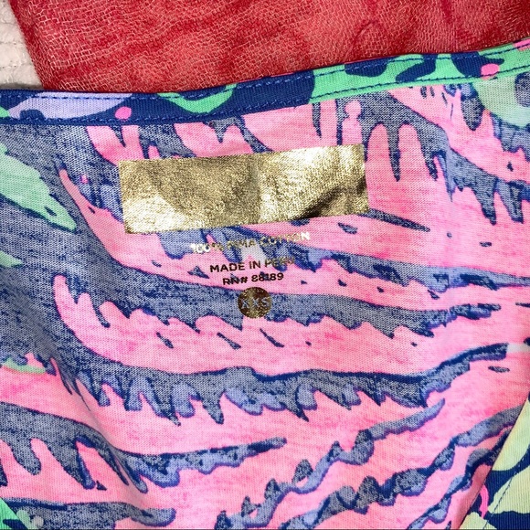 Lilly Pulitzer All A Glow Erin Dress Indigo XXS - Picture 6 of 14